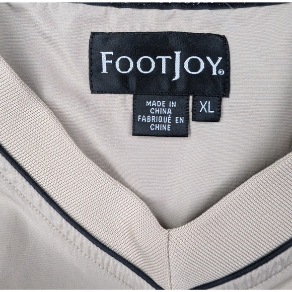 Vintage Footjoy Windbreaker Mens XL Overlook Golf Links Pullover Preppy Outdoor - Picture 6 of 7